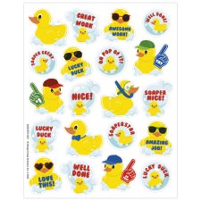 Scented Stickers, Rubber Duckies (Bubblebath)