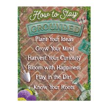 Curiosity Garden - How to Stay Grounded Chart