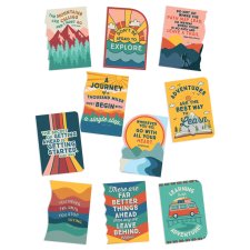 Bulletin Board Set, Adventurer Die-Cut Poster Set