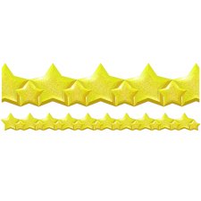 Extra Wide Decorative Trim, Stars