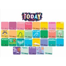 Mini Bulletin Board Set, Crayola colours of Kindness Today I Will