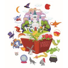 Once Upon A Dream Imagine Your Own Story Bulletin Board Set
