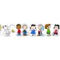 Extra Wide Decorative Trim, Peanuts Character Lineup
