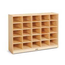 Jonti-Craft 25 Cubbie-Tray Mobile Storage, No Trays 