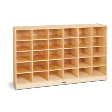 Jonti-Craft 30 Cubbie Mobile Storage, No Trays