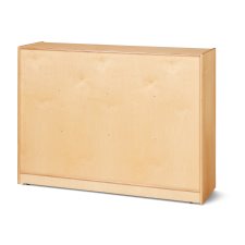 Jonti-Craft 24 Paper-Tray Mobile Storage with Plywood Back, No Paper-Trays 