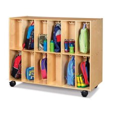 Jonti-Craft 24 Section Mobile Backpack Cubbie