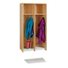 Jonti-Craft 2 Section Hanging Locker