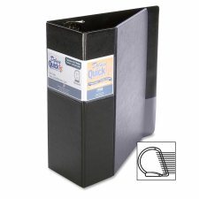 Deluxe Quickfit Antimicrobial D-Ring Binder