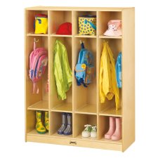 Jonti-Craft 4 Section Coat Locker