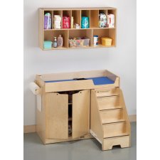 Jonti-Craft Changing Table Combo with Stairs, Right Side