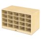 Jonti-Craft Double-Sided Island, Single + 20 Cubbie Holes