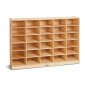 Jonti-Craft 30 Tub Mobile Storage with Magnetic Write-n-Wipe Back