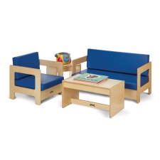 Jonti-Craft 4 Piece Living Room Set, Blue