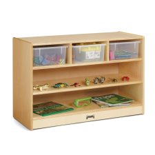 Jonti-Craft STEM Combo Mobile Storage Unit with Clear Tubs