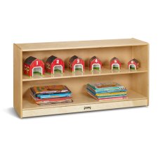 Jonti-Craft Toddler Adjustable Mobile Straight-Shelf