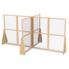 Jonti-Craft See-Thru Quad Crib and Space Divider