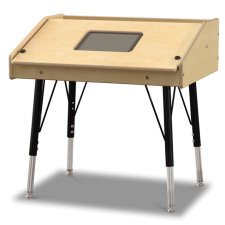 Jonti-Craft Single Tablet Stationery Table