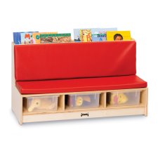 Jonti-CraftLiteracy Couch, Red