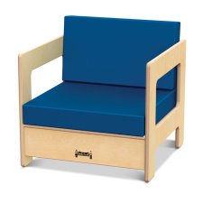 Jonti-Craft Living Room Chair, Blue