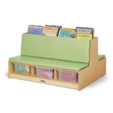 Jonti-Craft Read-a-Round Couch, Key Lime