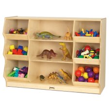 Jonti-Craft Open Storage with Beveled Front