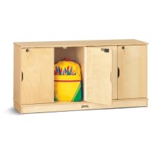 Jonti-Craft Stacking Lockable Lockers, Single Stack