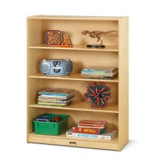 Jonti-Craft Tall Fixed Straight-Shelf Bookcase