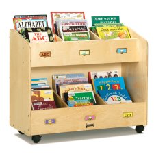 Jonti-Craft Mobile 6-Section Book Organizer