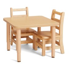 Jonti-Craft Purpose+ Square Table, 24" x 24"