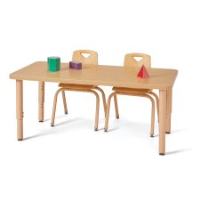 Jonti-Craft Purpose+ Rectangle Table, 24" x 48"