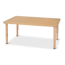 Jonti-Craft Purpose+ Rectangle Table, 30" x 48"