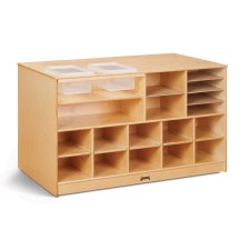 Jonti-Craft Mobile Twin Storage Island