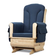 Jonti-Craft Glider Rocker, Blue Cushions