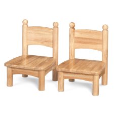 Jonti-Craft Wooden Chair Pairs, 7"