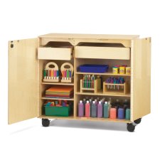 Jonti-Craft Mega Supply Cabinet