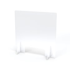 Jonti-Craft See-Thru Table Divider Shields with Opening, 2 Stations, 23-1/2" x 8" x 23-1/2"