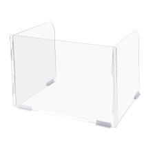 Jonti-Craft See-Thru Student Desktop Shield, 16-1/2"H