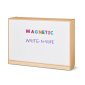 Jonti-Craft Super-Sized Single Mobile Storage Unit with Magnetic Write-n-Wipe Back, 18" Deep