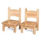 Jonti-Craft Wooden Chair Pairs, 7"