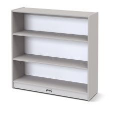 Rainbow Accents Short Bookcase, Gray