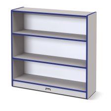 Rainbow Accents Short Bookcase, Blue