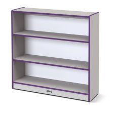 Rainbow Accents Short Bookcase, Purple