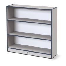 Rainbow Accents Short Bookcase, Navy