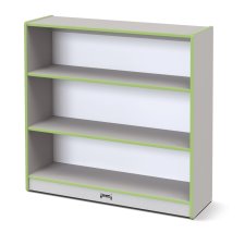 Rainbow Accents Short Bookcase, Key Lime