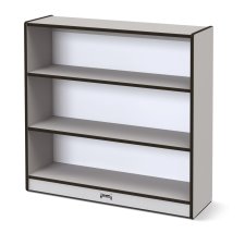 Rainbow Accents Short Bookcase, Black