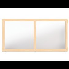 KYDZ Suite Panel - T-height - 48" Wide - Mirror