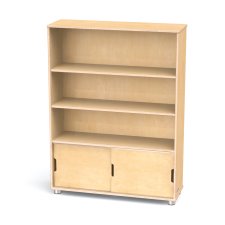 TrueModern Three-Shelf Bookcase