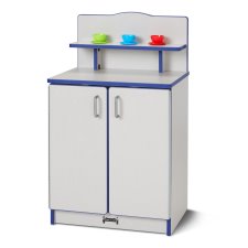 Rainbow Accents Culinary Creations Kitchen Cupboard, Blue