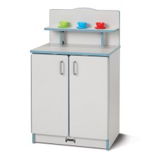 Rainbow Accents Culinary Creations Kitchen Cupboard, Coastal Blue